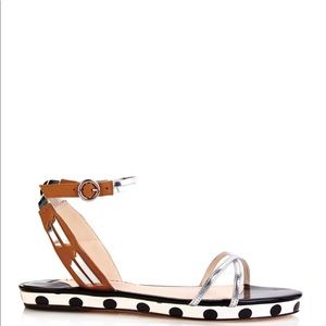 Sophia Webster Luca Woven Polka